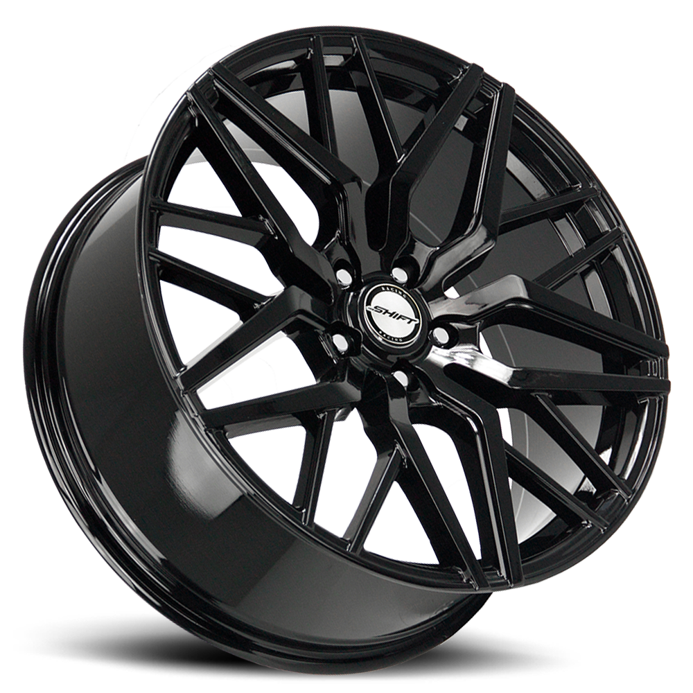 Shift H33 Spring Wheels Rims 20x10 5x114.3 Gloss Black 40mm | H33051440DGB