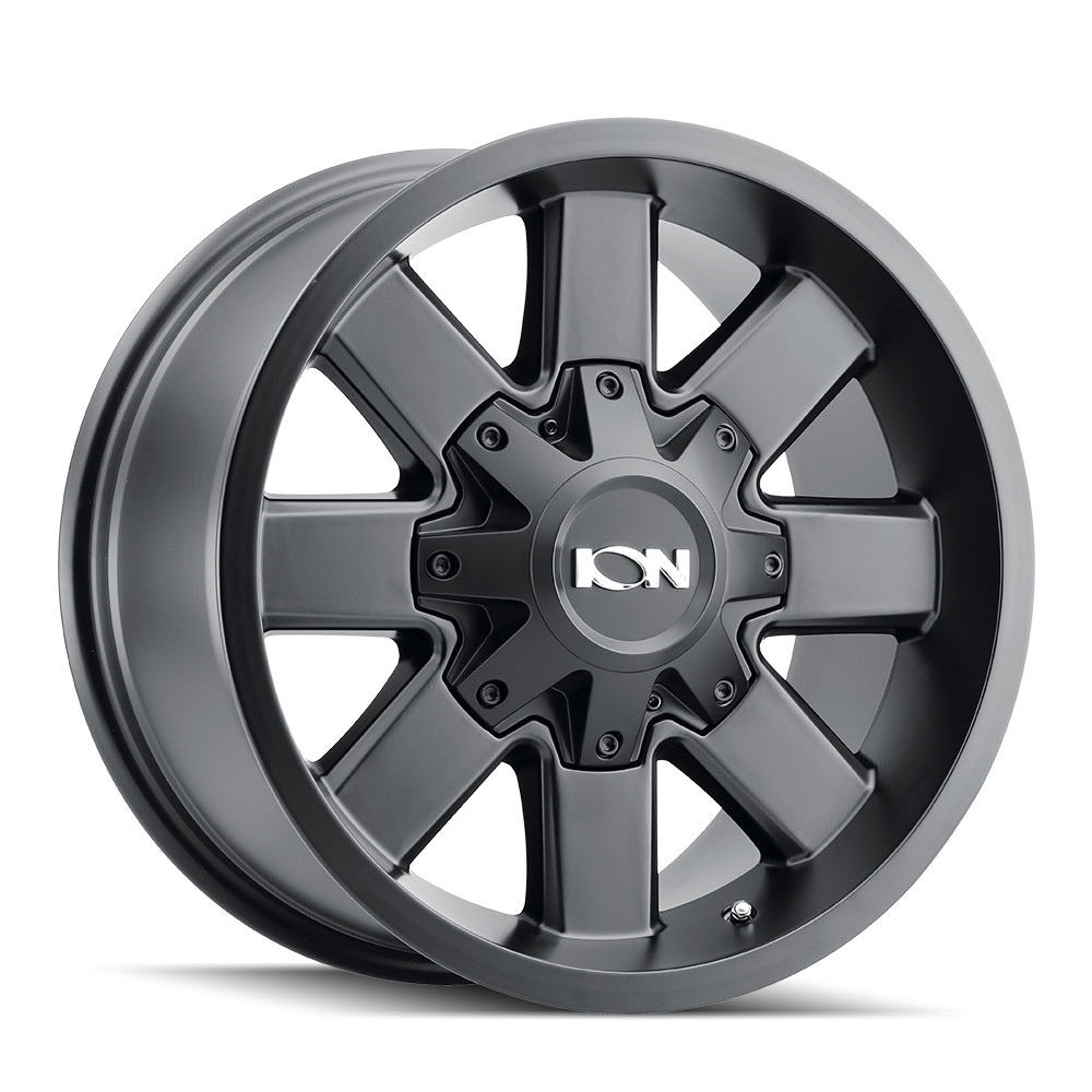 Ion 141 Wheels Rims 20x9 6x120 6x139.7 Satin Black 18mm | 141-2994B18
