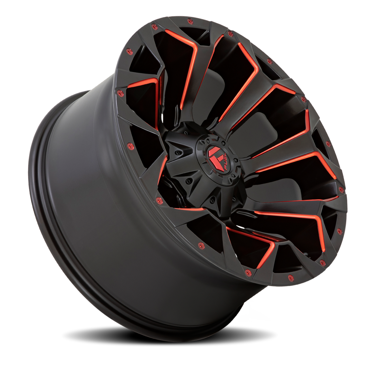Fuel D787 Assault Wheels Rims 20x10 6x135 6x139.7 Matte Black