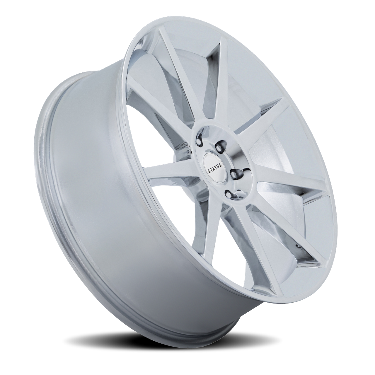 Mammoth Rims Status Mammoth Wheels Rims 26x10 6x135 Chrome 30mm | ST002PX26106330