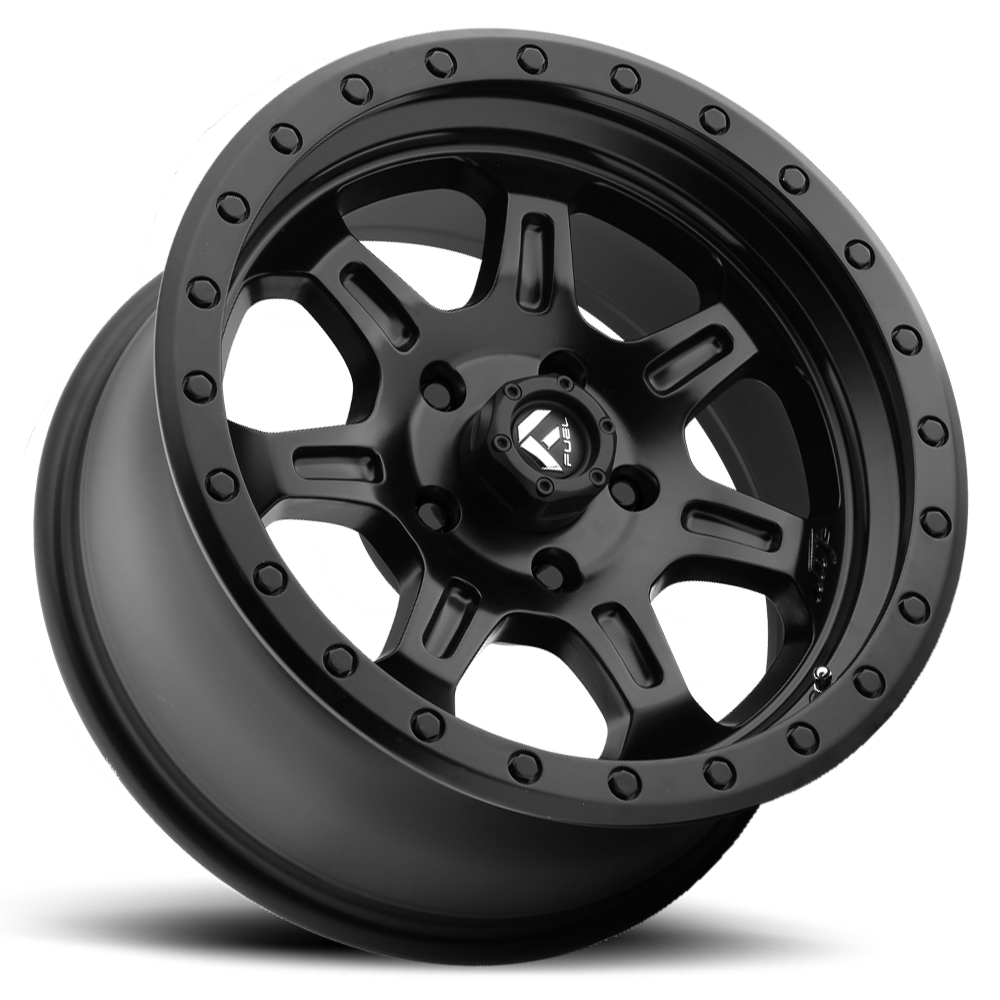 Jm Rims Fuel D572 Jm2 Wheels Rims 17x8.5 6x139.7 Matte Black 7mm | D57217858350