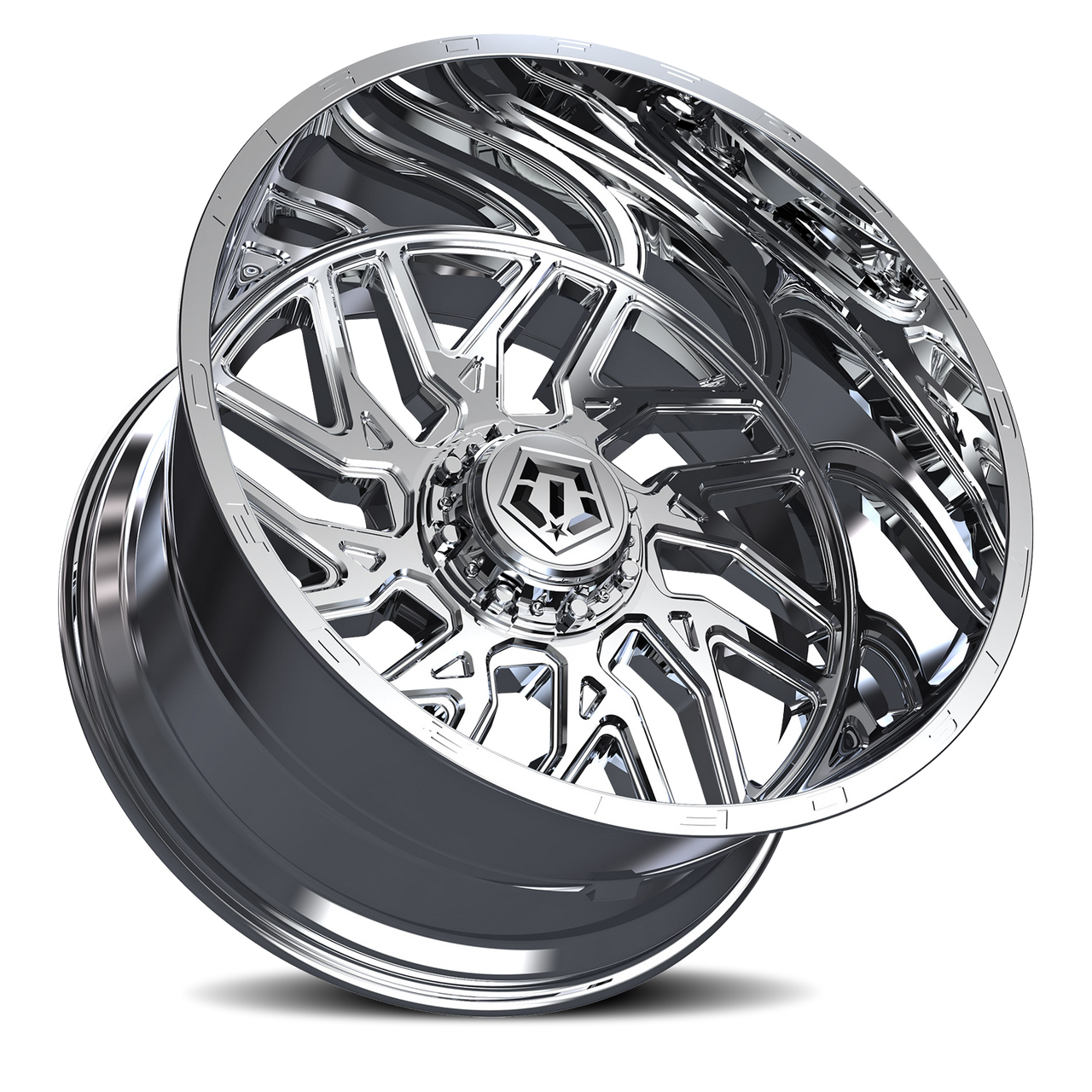 Tis 544C Wheels Rims 20x12 8x180 Chrome -44mm | 544C-2128944