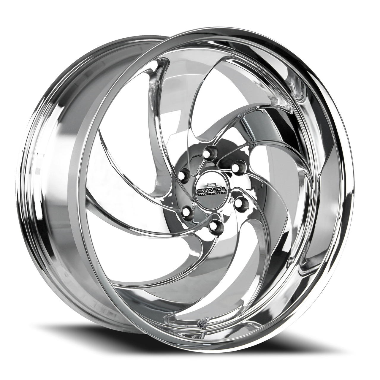 Strada Street Classics C05 Retro 5 Wheels Rims 20x8.5 5x120 Chrome