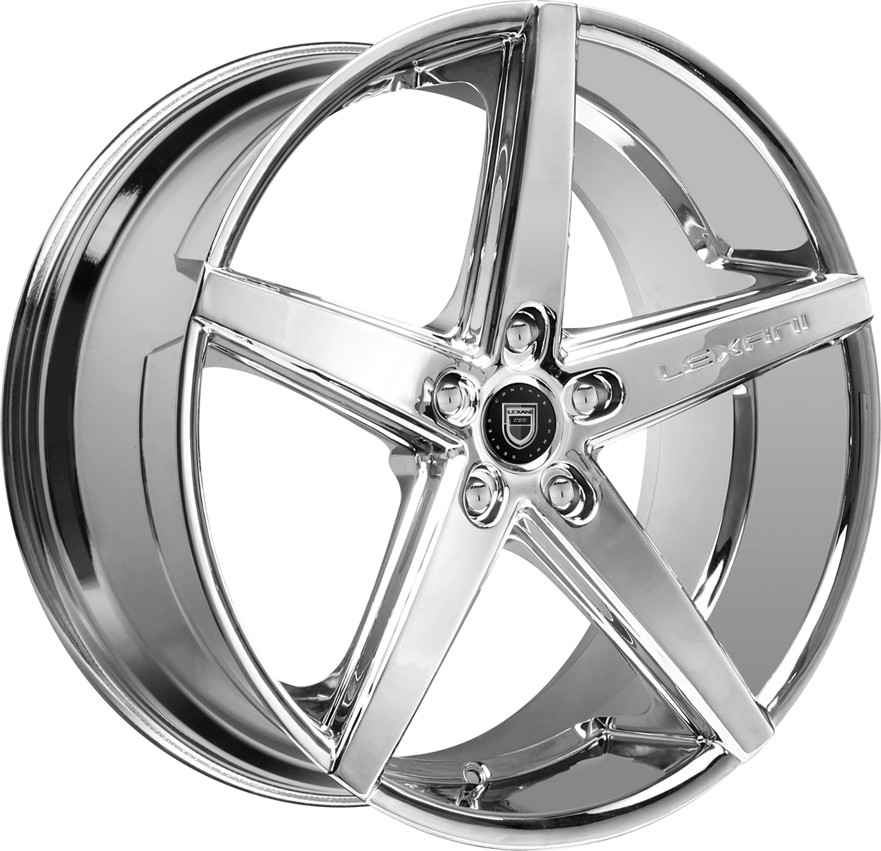 Lexani R-Four Wheels Rims 20x8.5 Blank Custom Drilled Chrome 15mm