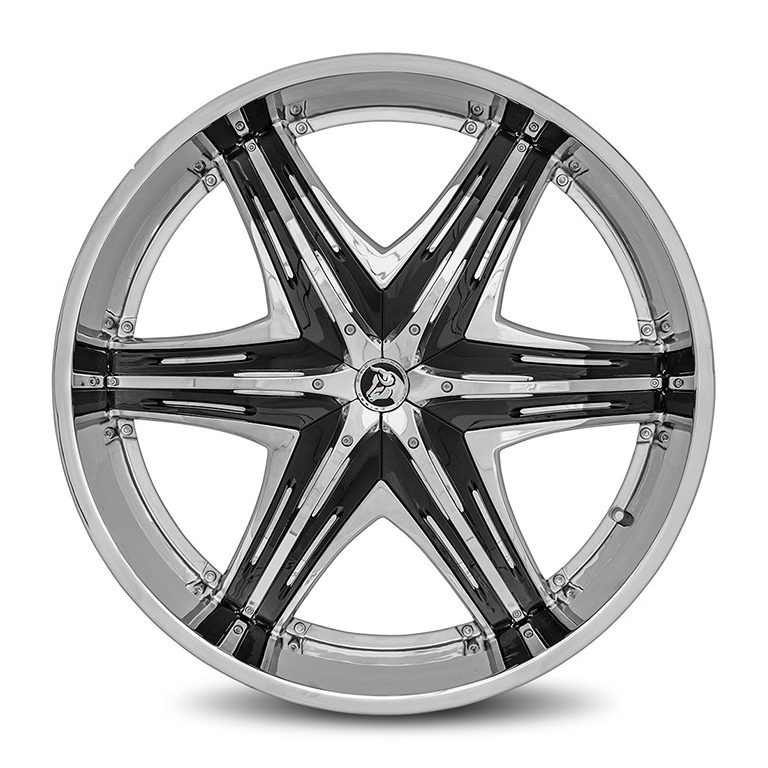 Diablo Elite Wheels Rims 28x10 Blank Custom Drilled Chrome 30mm