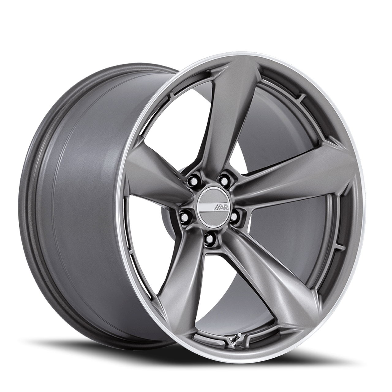 American Racing Ttf Wheels Rims 20x9.5 5x115 Matte Anthracite With