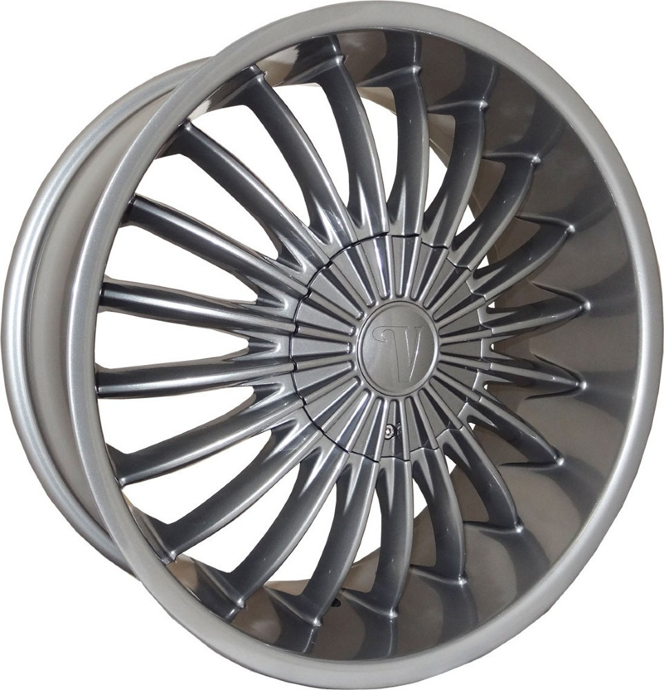 Velocity Vw11 Wheels Rims 22x8 5x110 5x114.3 Gunmetal 38mm | VW11
