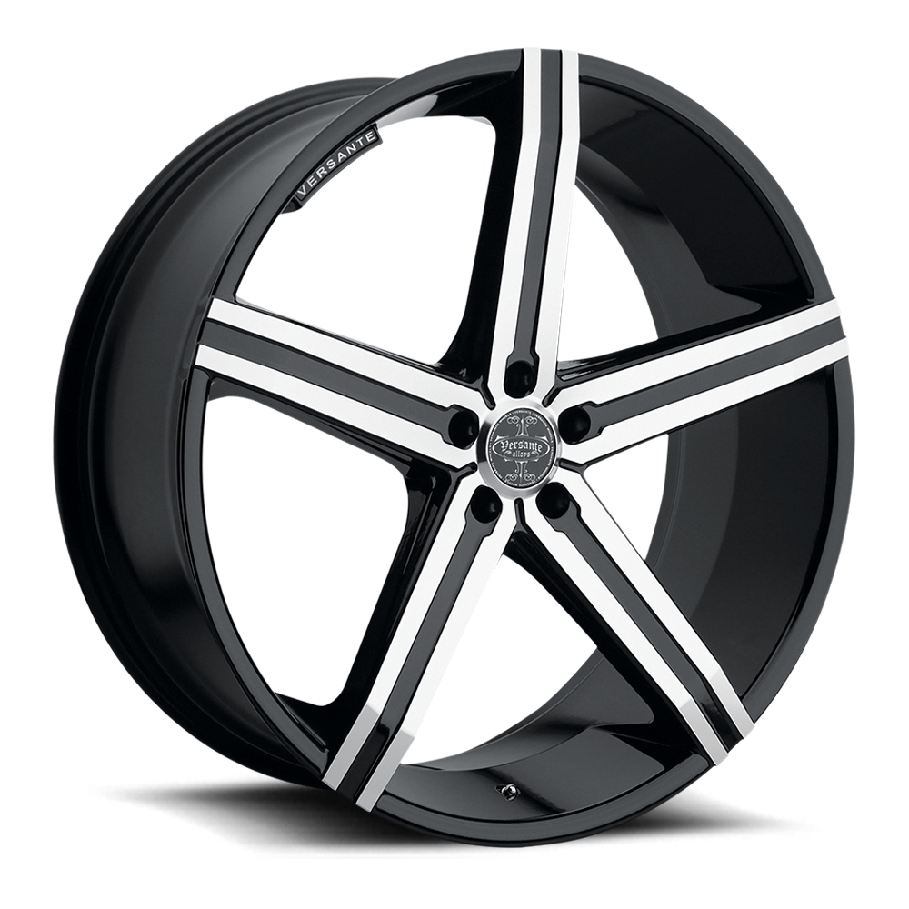Versante 228 Wheels Rims 26x9.5 6x139.7 Black Machined 25mm | VER228 ...