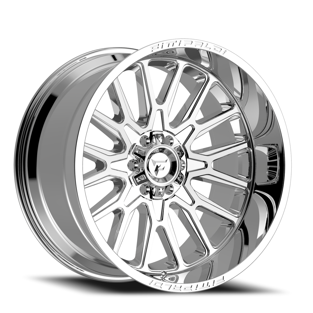 フィア Fittipaldi Offroad Fa18Mc Wheels Rims 22x12 8x170 Mirror Coat