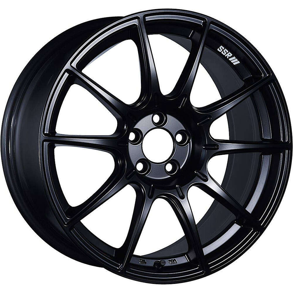 SSR GTX01 17インチ9J＋38 PCD100 5穴 Ssr Gtx01 Wheels Rims 17x9 5x100 Flat Black 38mm | XA17900+3805CMB