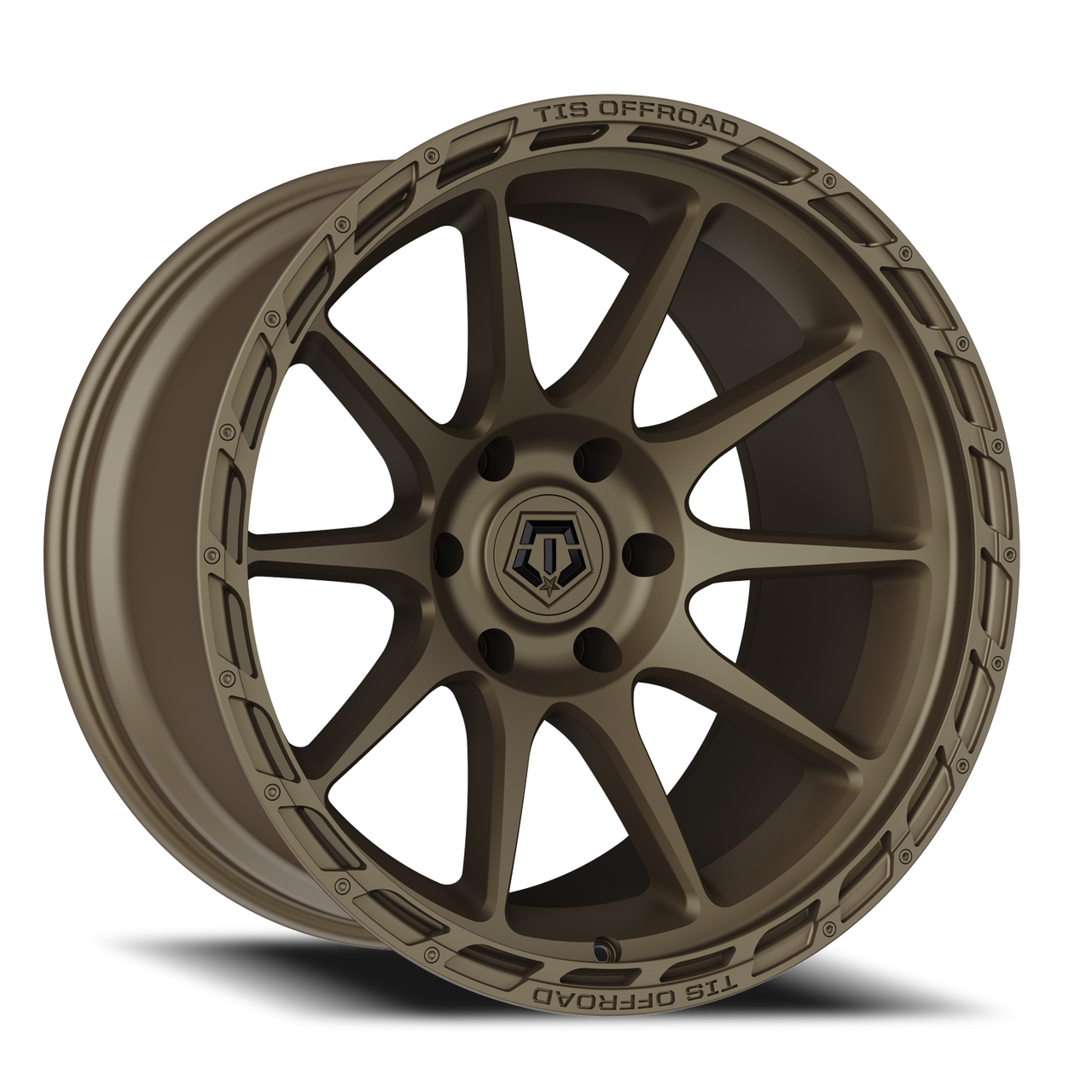 Tis 563Bz Wheels Rims 17x9 6x139.7 Bright Satin Bronze 0mm | 563BZ