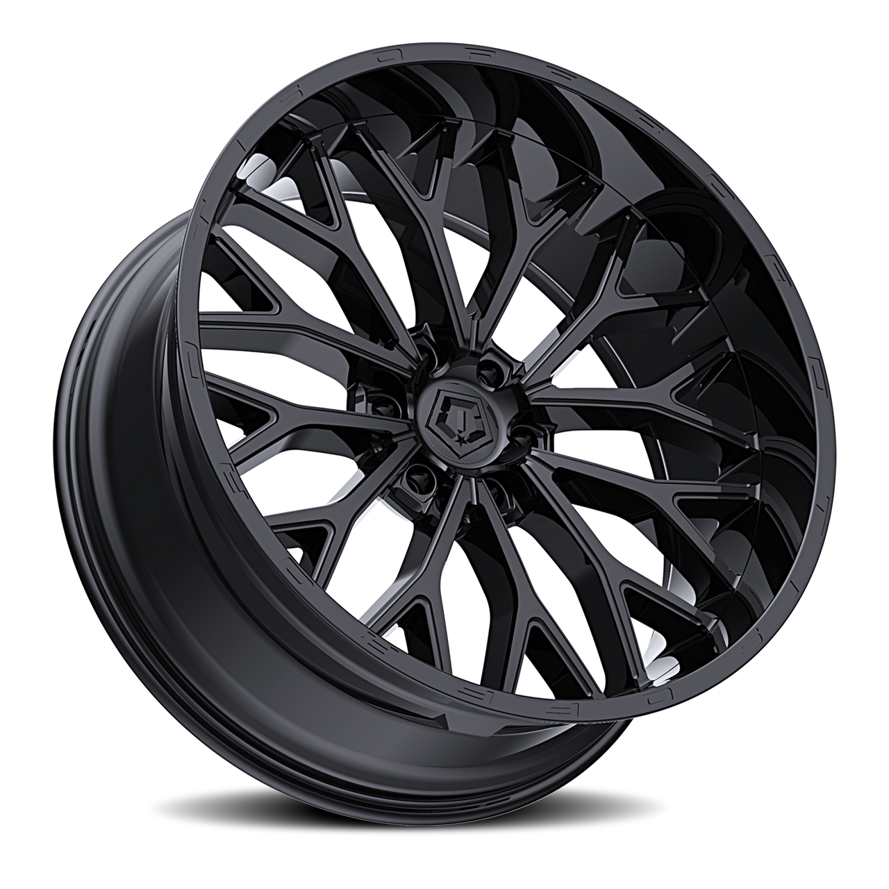 Tis 565B Wheels Rims 24x12 6x135 Gloss Black -44mm | 565B-2426344