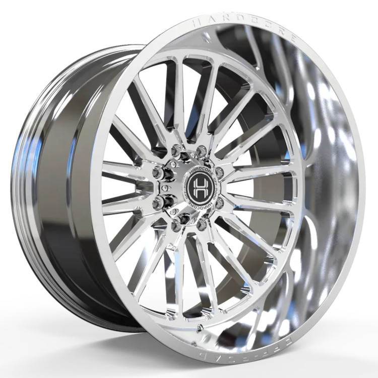 Hardcore Offroad Hc24 Wheels Rims 24x14 5x127 5x139.7 Chrome -76mm