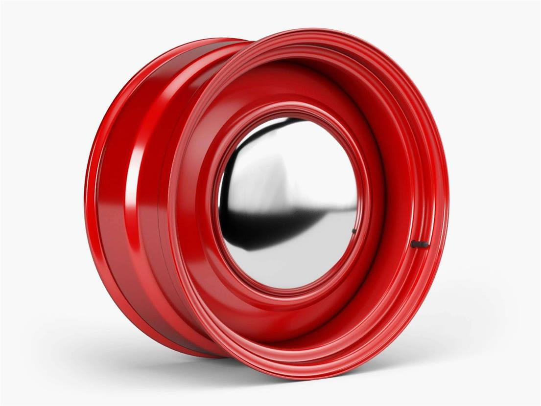 Boyd Coddington 61R Smoothie Wheels Rims 15x5 6x139.7 Red 0mm