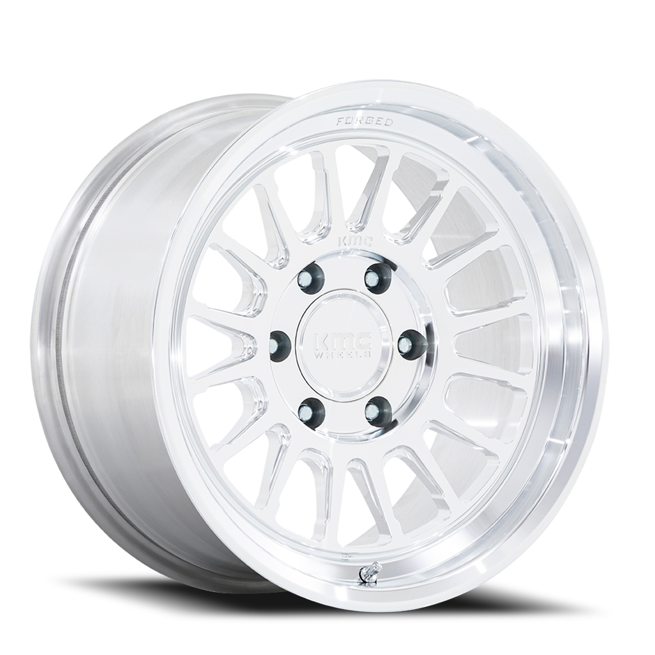 Kmc Km447 Impact Forged Monoblock Wheels Rims 17x8.5 6x135 Raw
