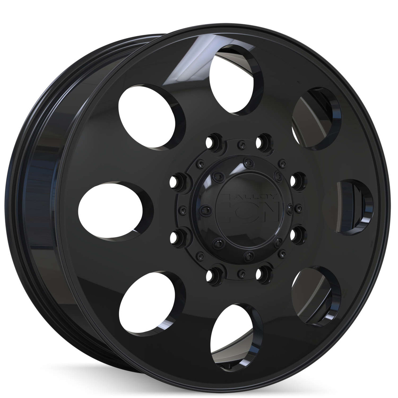 Ion Dually 167 Wheels Rims 20x8.25 8x200 Gloss Black 115mm