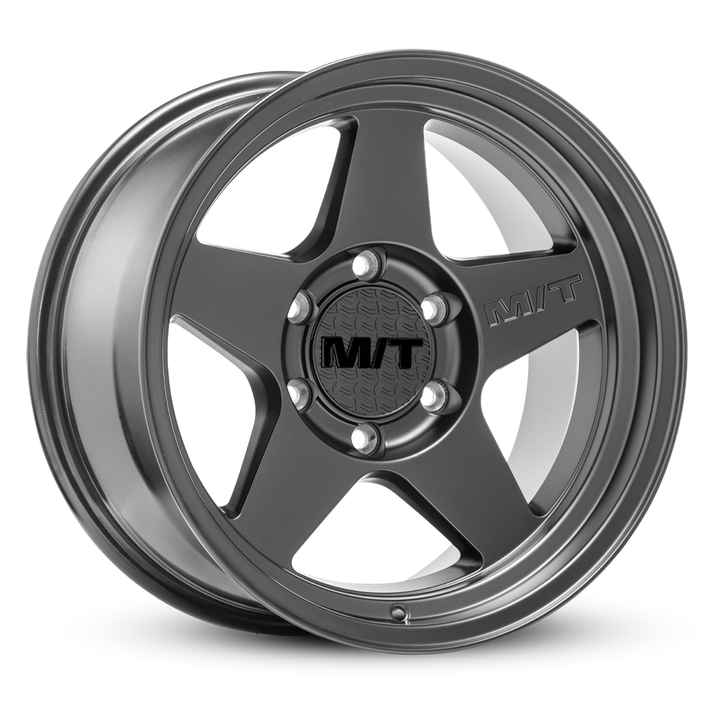 Mickey Thompson Open 5 Wheels Rims 18x9 6x139.7 Satin Black 0mm