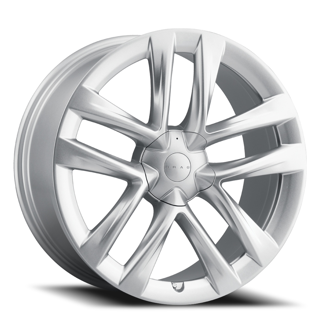 anggianugrah01926インチホイールセット Drag Dr86 Wheels Rims 19x8.5 5x114.3 5x120 Silver 30mm