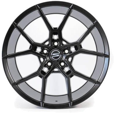 Select S102 Alpine Wheels Rims 22x10 6x139.7 Satin Black 25mm