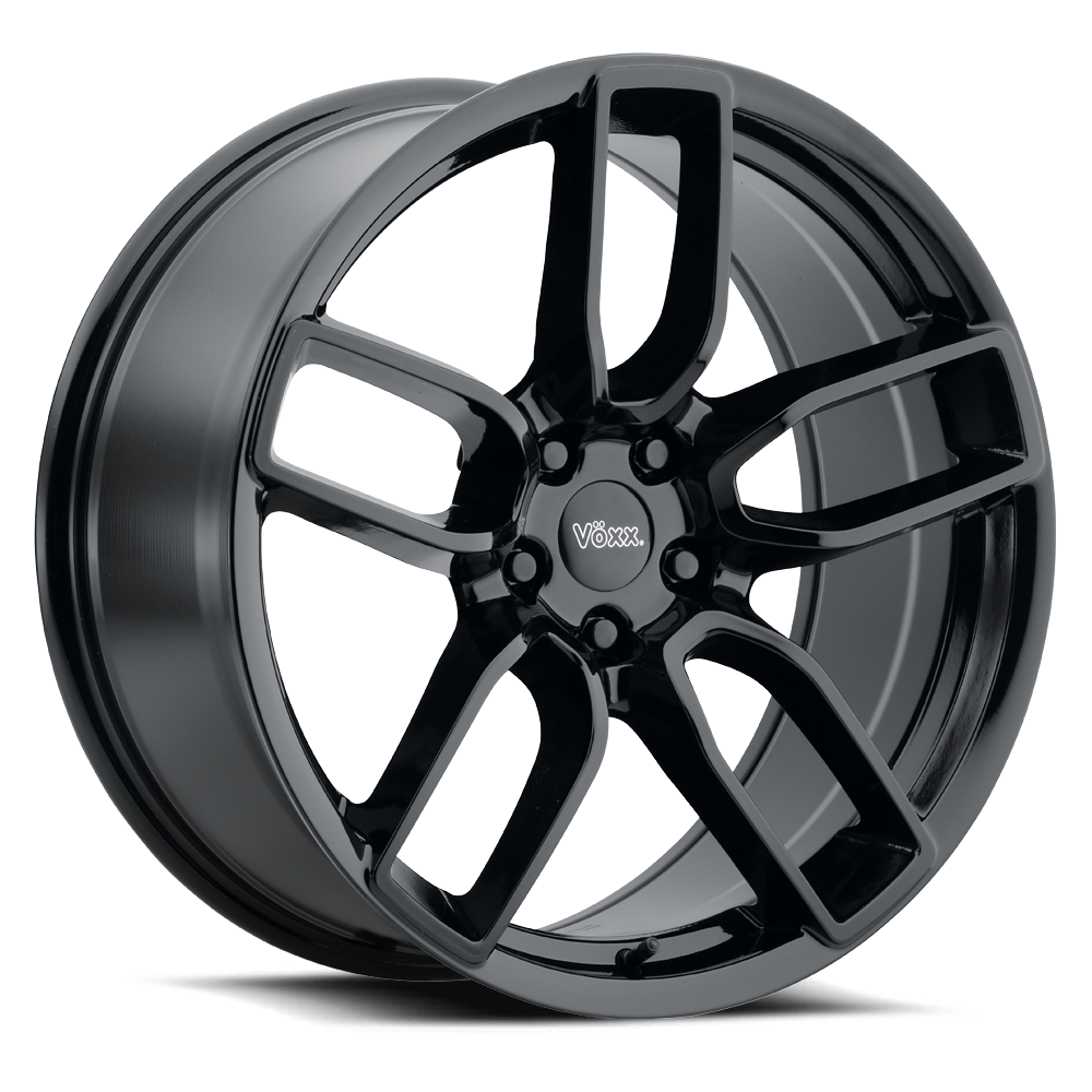 Vöxx Replica Caw Wheels Rims 20x9 5x115 Gloss Black 20mm | CAW 290