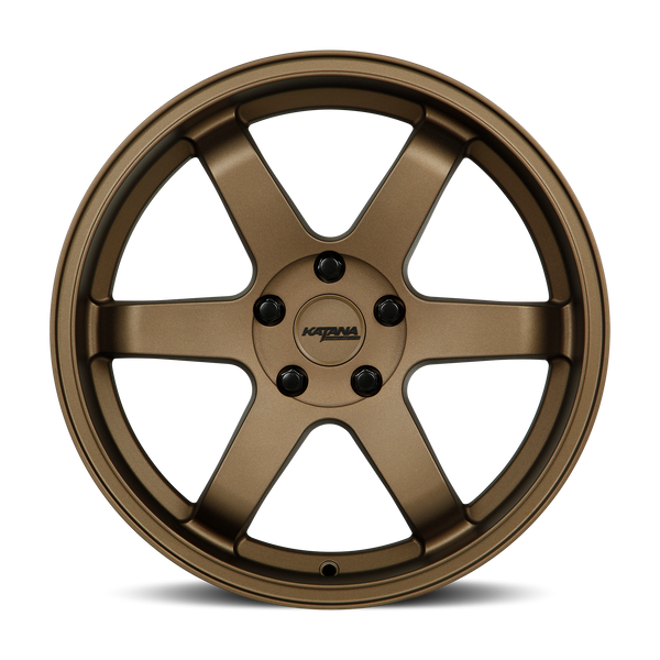 文太 ホイール Katana Kr08 Wheels Rims 18x8 5x108 Matte Bronze 40mm | KR08-188058MR