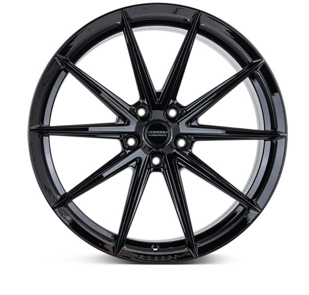 Vossen HFX2 Wheels Rims 22x10.5 5x112 Gloss Black 35mm | HFX2-2M52
