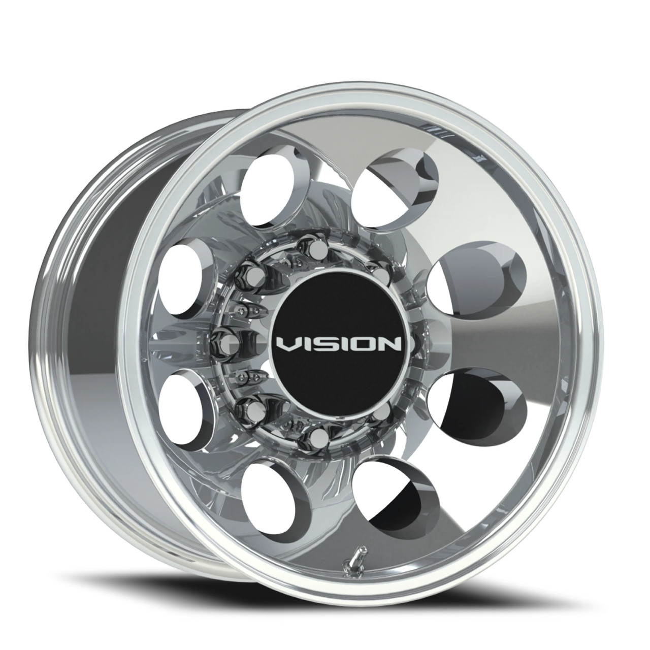Vision 56 Midway Wheels Rims 16x8 8x165.1 Polished 0mm | 56-6881P0