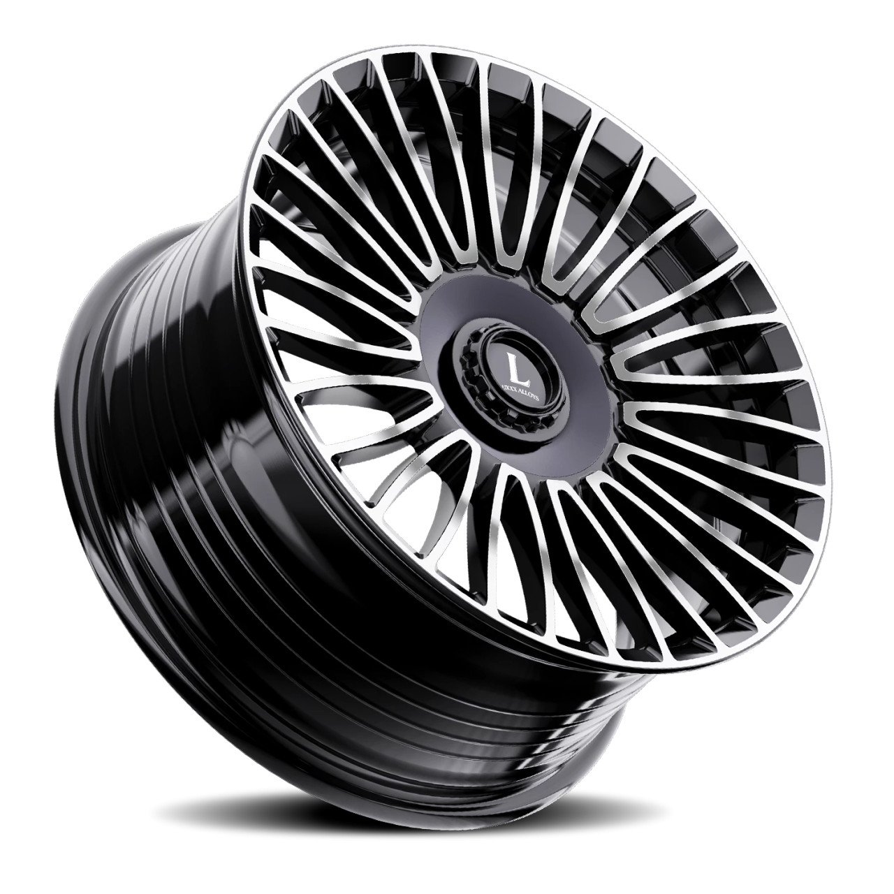 LUMINUS ルミナスLM CERAMIC & BLACK SLICK niche-wheels-nc282-serene-