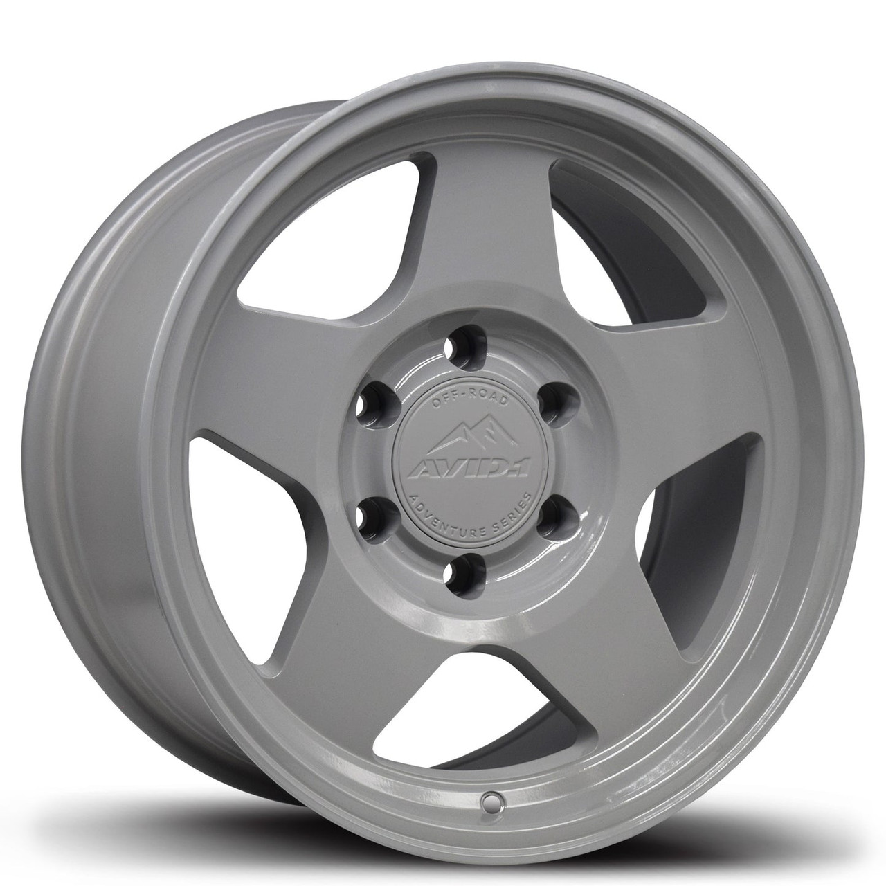 Avid.1 At-02 Wheels Rims 17x8.5 6x139.7 Nardo Grey 0mm