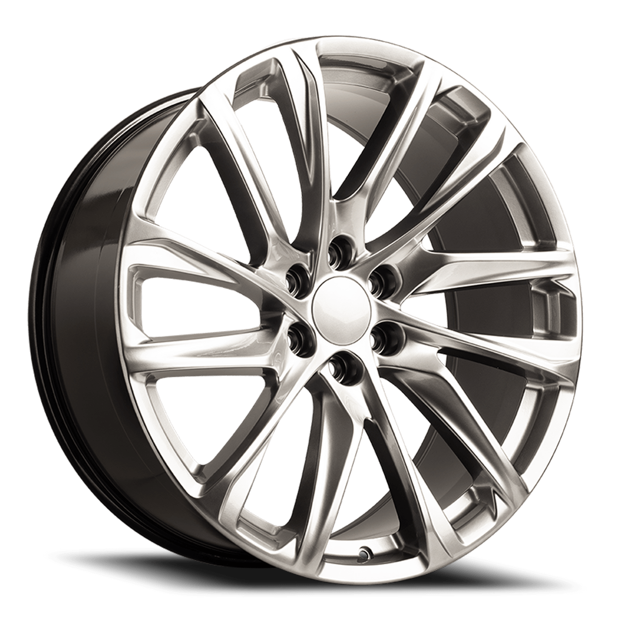 Tuscani 208 Wheels Rims 20x8.5 5x114.3 Gloss Black Machined 35mm ...