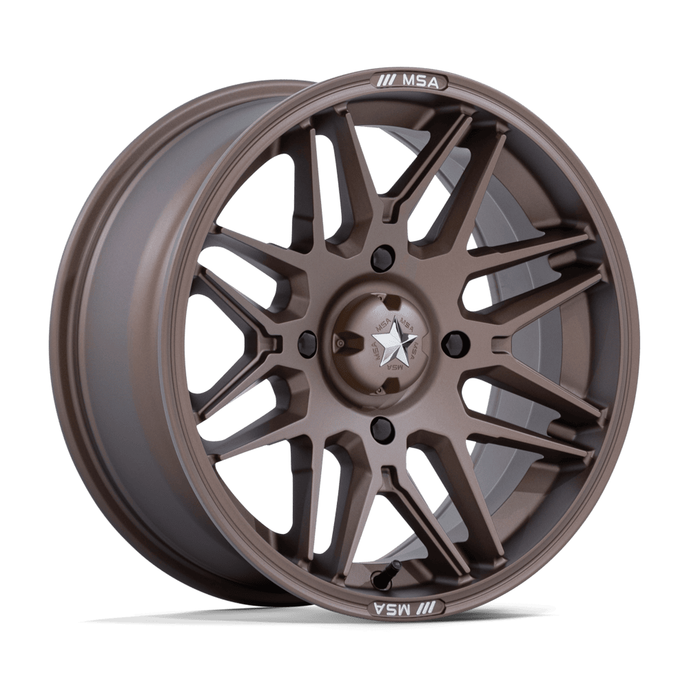 Kompressor Disc Rims Msa Offroad M52 Radar Atv Wheels Rims 16x7 4x110 Matte Bronze 10mm ...