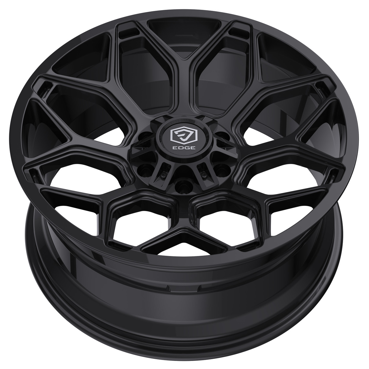 Edge Off Road 302B Wheels Rims 20x9 5x127 5x139.7 Gloss Black 0mm ...