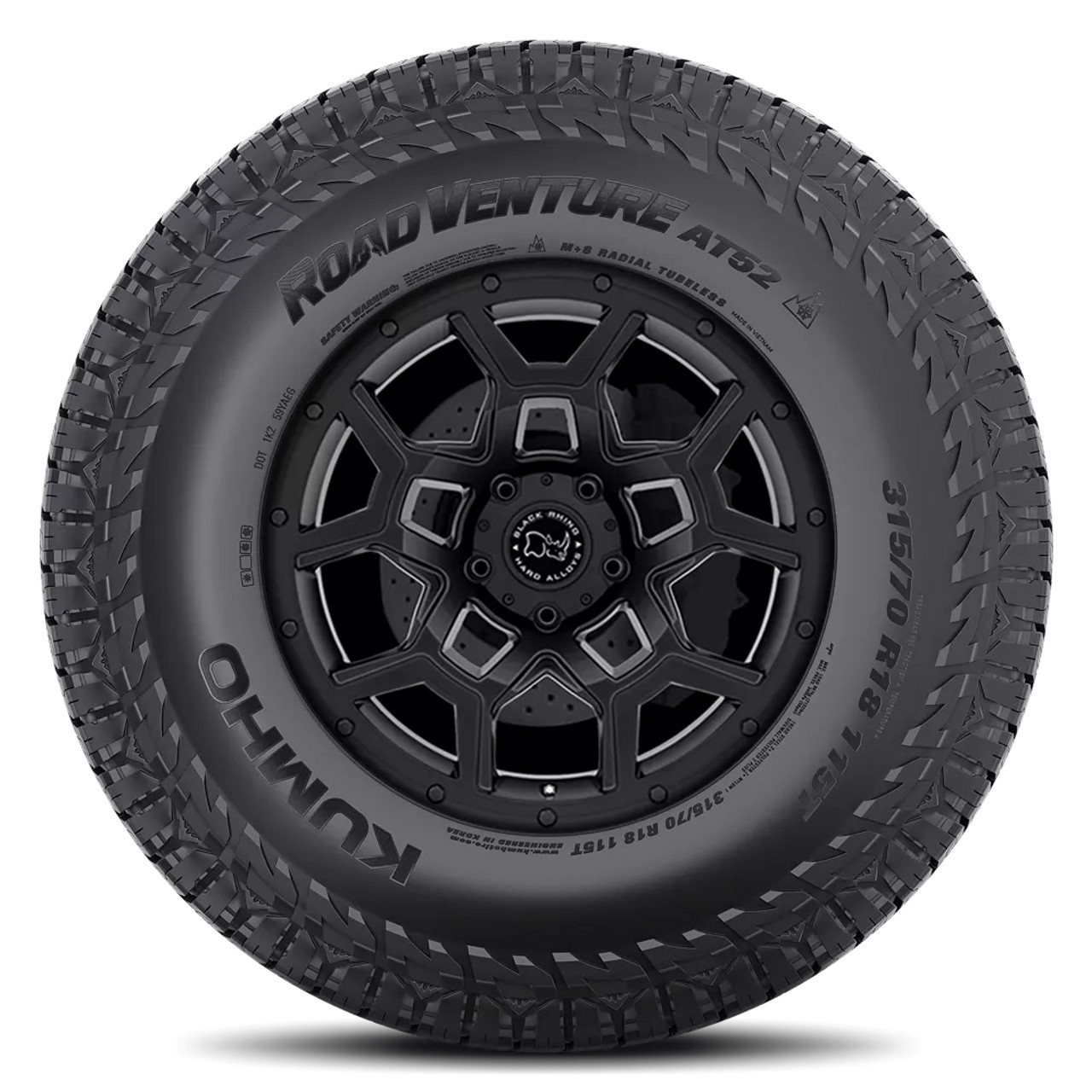 amenoiro★ Kumho Road Venture AT52 275/60R20 Load Range SL - OK4WD
