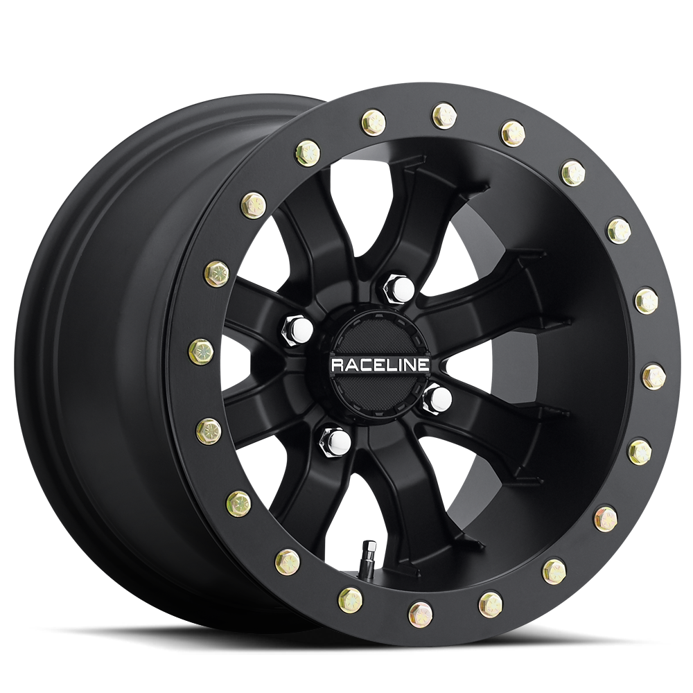 Raceline A71B Mamba Beadlock Atv-Utv Atv Wheels Rims 14x8 4x156 Black ...