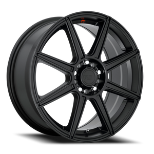 Motegi Mr142 Cs8 Wheel 15x6.5 5x100 & 5x114.3 Satin Black 40mm | MR14256531740