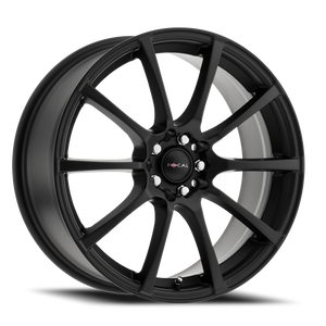 Focal 448Sb F-20 Wheel 17x8 5x100 & 5x114.3 Satin Black 42mm | 448-7818SB+42