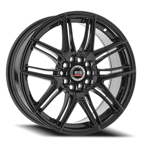 Spec-1 Sp-56 Wheel 17x7.5 5x105 & 5x114.3 Gloss Black 42mm | SP-5617752842GB
