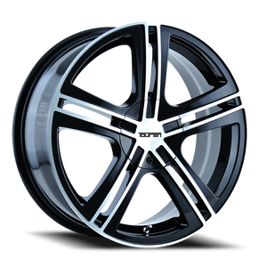 DOORBUSTER PRICING! - Touren Tr62 Wheel 17x7 5x110 & 5x115 Gloss Black Machined 40mm | 3262-7711B