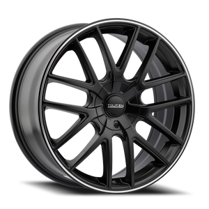DOORBUSTER PRICING! - Touren Tr60 Wheel 18x8 5x110 & 5x115 Matte Black Machined 40mm | 3260-8811MB
