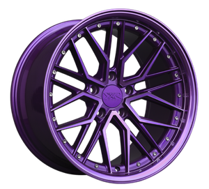 SV2 ボリュームペダル 紫 Xxr 571 Wheels Rims 18x8.5 5x112 Diamond Cut Purple 35mm | 571884484