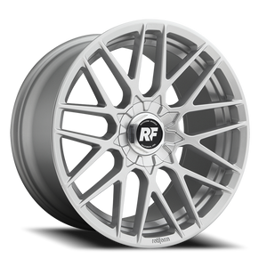 Rotiform R140 Rse Wheel 19x8.5 5x112 & 5x114.3 Gloss Silver 35mm | R140198542+35