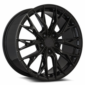 Mrr Gf5 Wheels Rims 19x8.5 5x112 Black 25mm | GF0519855xx20BK-51225