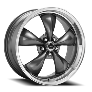 American Racing Ar105 Torq Thrust M Wheel 16x7 5x115 Anthracite With Machined Lip 35mm | AR105M6791A
