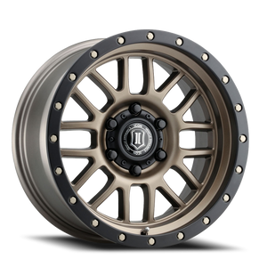 Icon Alloys Alpha Wheel 17x8.5 5x127 Bronze 0mm | 1217857347BR