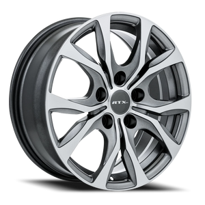 DOORBUSTER PRICING! - Rtx Windsor Wheel 18x7.5 5x127 Gunmetal Machined 35mm | 82580