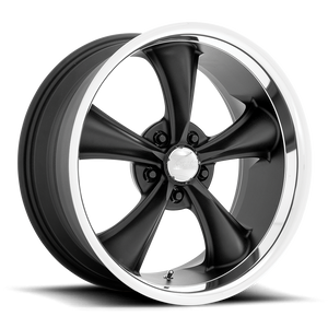 American Racing Vn338 Boss Tt Wheel 20x8.5 5x127 Textured Black With Diamond Cut Lip 2mm | VN338208550702US