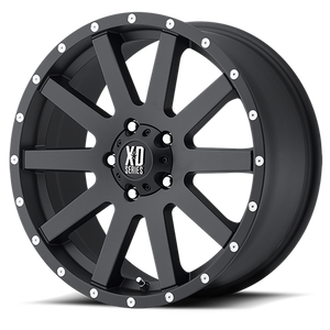 Xd Xd818 Heist Wheel 20x10 5x127 Satin Black -24mm | XD81821050724N