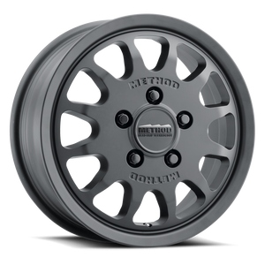 Method Race 703T Bead Grip Wheels Rims 16x6 5x130 Gloss Titanium 68mm | MR70366053868