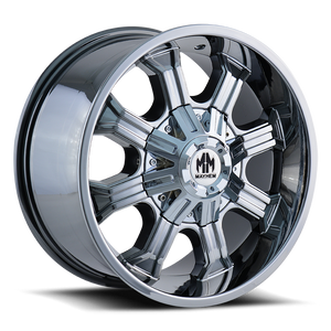 DOORBUSTER PRICING! - Mayhem Beast Wheel 20x9 5x150 & 5x139.7 Chrome 0mm | 8102-2997C