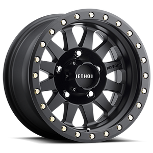 DOORBUSTER PRICING! - Method Race 304B Double Standard Wheel 15x8 5x114.3 Matte Black -24mm | MR30458012524N